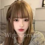 Dense Long Wave Wig Women Wig with Bangs Cospaly Lolita Daily Party Synthetic Wigs Heat Resistant Fiber Natural Fake Hair