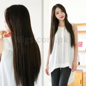 Our Women's Midsplit Style Long Straight Full Wig – Perfect for Cosplay, Parties, and Club Nights!