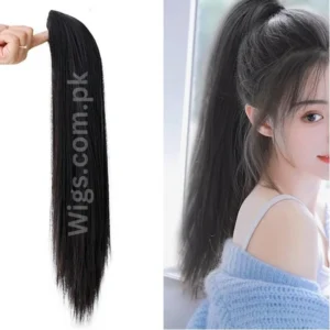 Fluffy Hair Extension for Effortless Straight Hair Styling