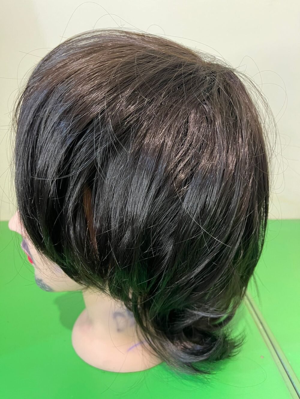 Men Darn Brown Long Hair Wig - Image 4