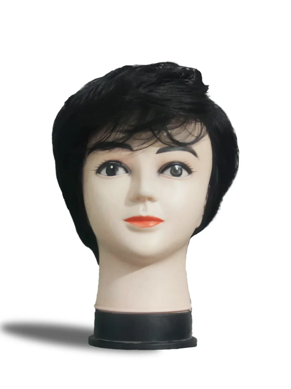 Men’s Black Medium Hair Wig